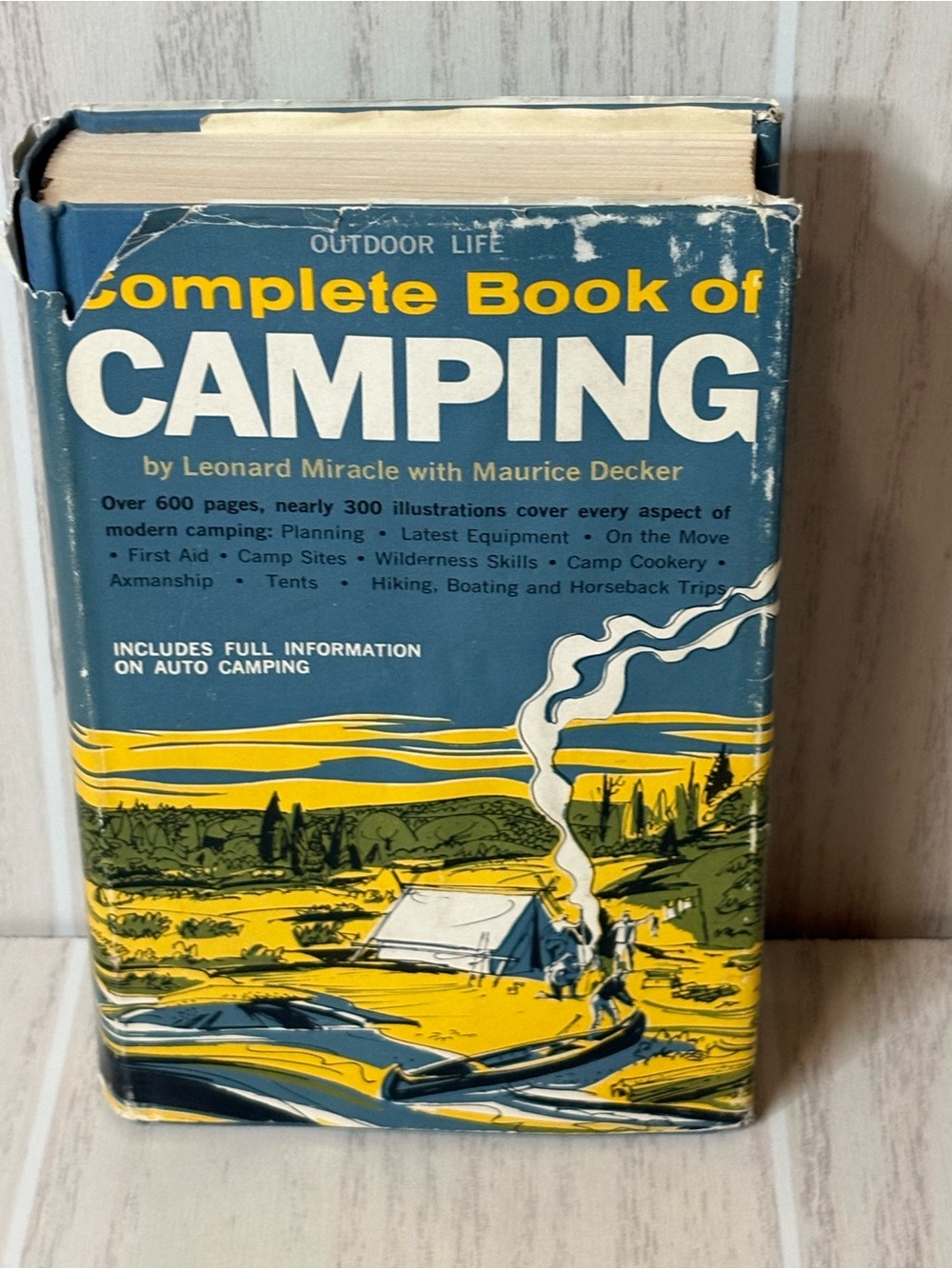 Outdoor Life 1960’s The Complete Guide To Camping Book